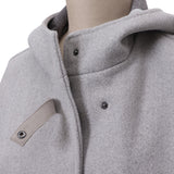 WOOLLETダッフル型コート