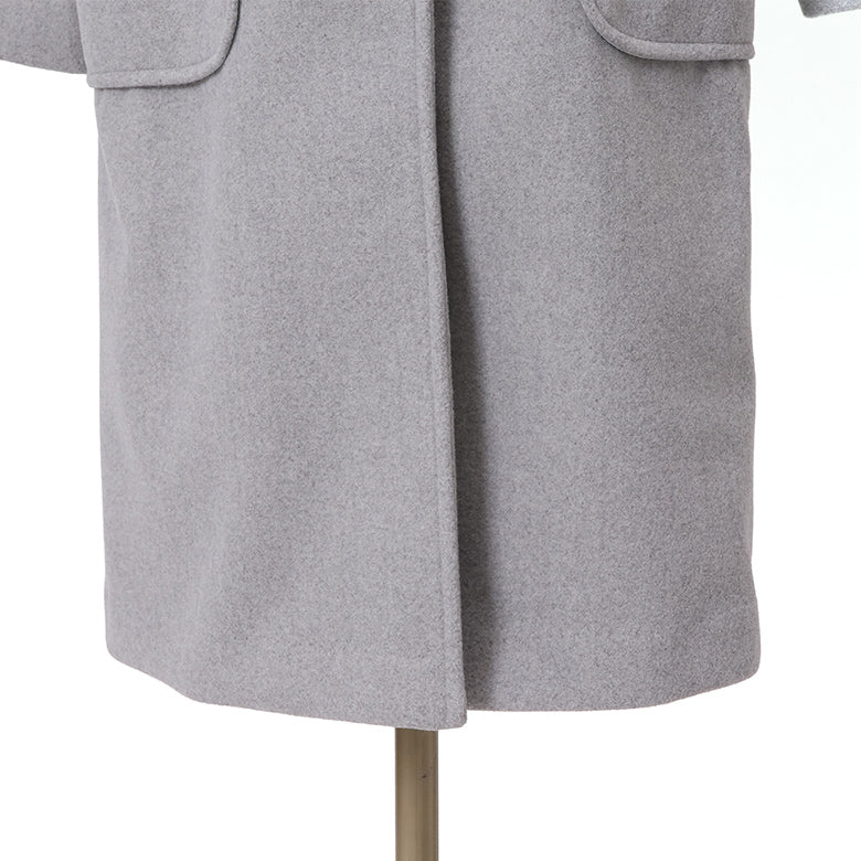 WOOLLETダッフル型コート