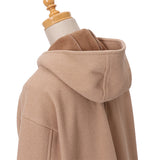 WOOLLETダッフル型コート