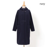 WOOLLETダッフル型コート