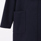 WOOLLETダッフル型コート