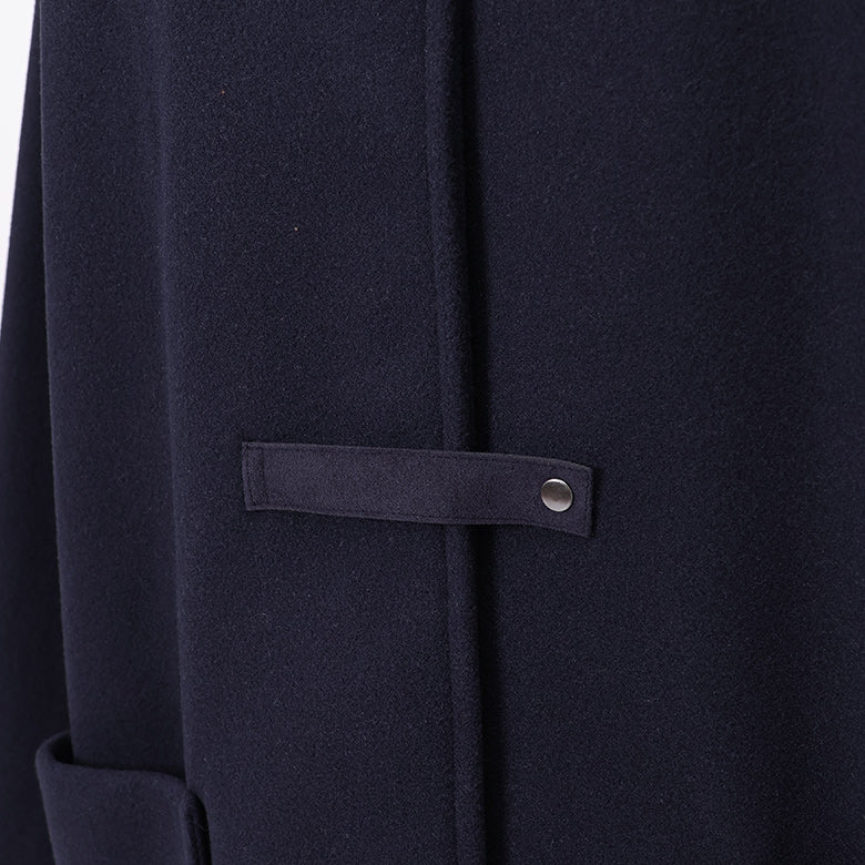 WOOLLETダッフル型コート