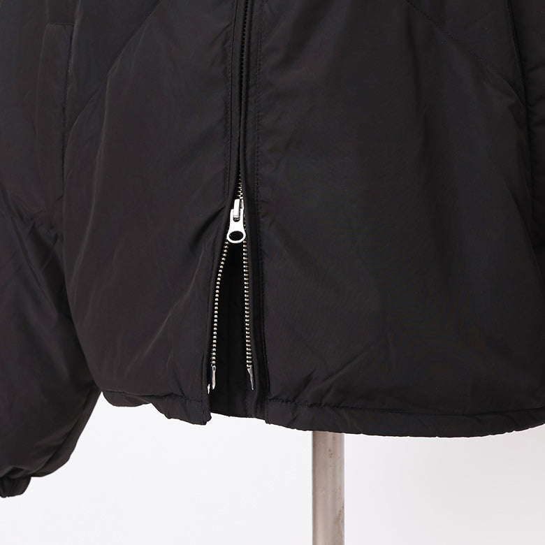 発熱中綿フードダウン