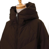 発熱中綿フードダウン