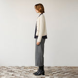 ドラロンリング鹿の子金ボタンカーディガン