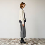 ドラロンリング鹿の子金ボタンカーディガン