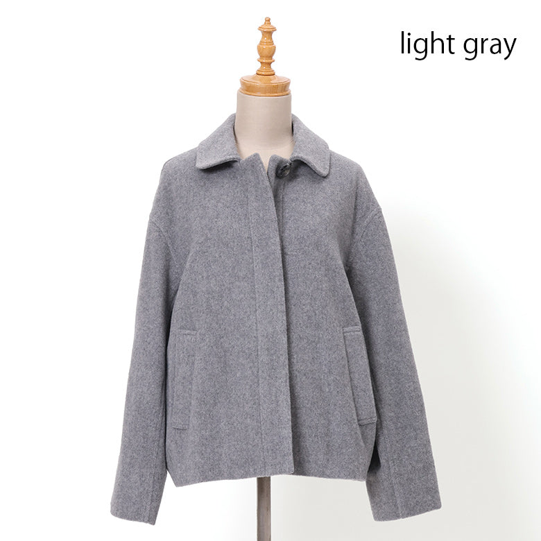 ウールモッサショートステンアウター