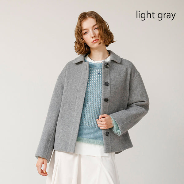 ウールモッサショートステンアウター