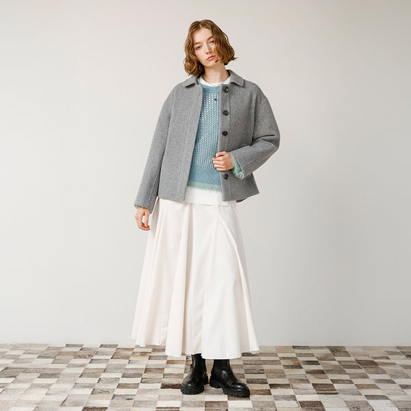 ウールモッサショートステンアウター