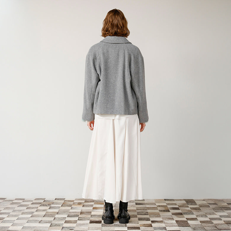 ウールモッサショートステンアウター