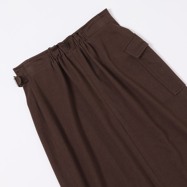 TR起毛カーゴタイトスカート