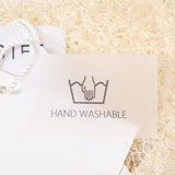 Vネックシャギーニット