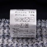 前身チェック切替ニット