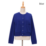 スムースドットボタンカーディガン