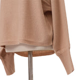 ウールカシミヤドルマンニット