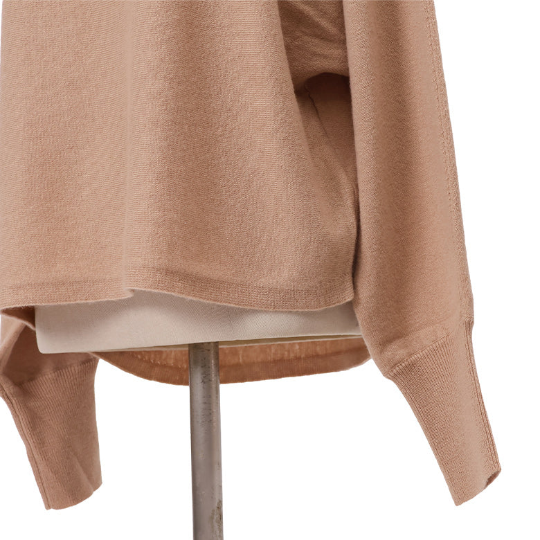 ウールカシミヤドルマンニット