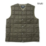 TAION  Vネックダウンベスト