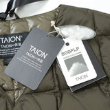 TAION  Vネックダウンベスト