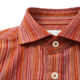 マルチストライプリラックスシャツ【Made in Japan】