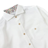 REFLAXリネンライクシャツ【Made in Japan】