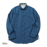 REFLAXリネンライクシャツ【Made in Japan】