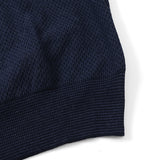 GRAN SASSO 半袖ジャガードクルーネックニット【Made in Italy】