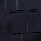 ゼニア”ISLAND FLEECE”ピンストライプスーツ【Made in Japan】