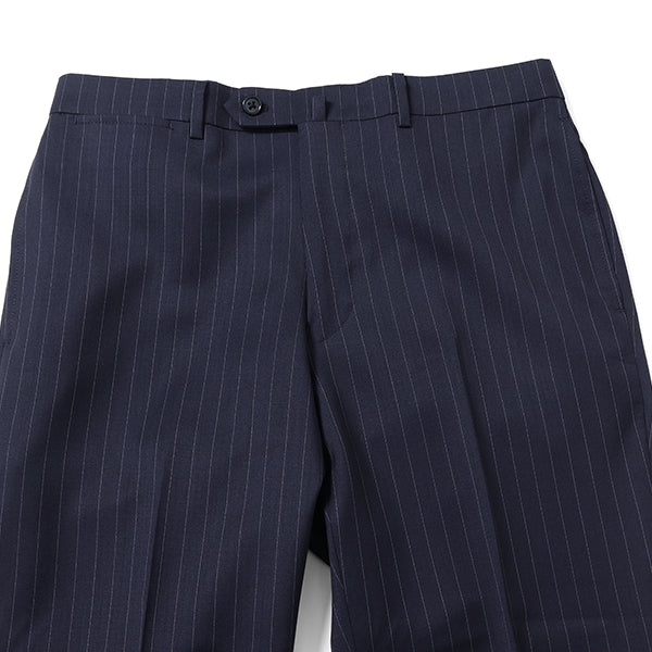 ゼニア”ISLAND FLEECE”ピンストライプスーツ【Made in Japan