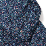総柄プリントワイドカラーシャツ【Made in Japan】