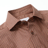 総柄プリントワイドカラーシャツ【Made in Japan】