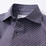 総柄プリントワイドカラーシャツ【Made in Japan】