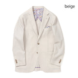 カラミ織り無地ストレッチジャケット