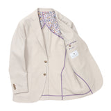 カラミ織り無地ストレッチジャケット