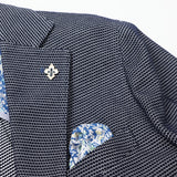 クールマックスハニカムボーダージャケット