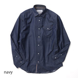 エイジレスデニムシャツ【Made in Japan】