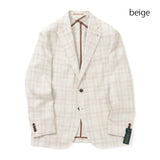 【Fly Jacket】ロロピアーナトーンチェックジャケット【Made in Japan】