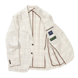 【Fly Jacket】ロロピアーナトーンチェックジャケット【Made in Japan】