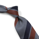 【Holliday&Brown】MIXストライプネクタイ【Made in Italy】
