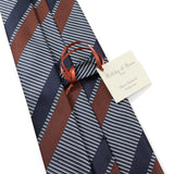 【Holliday&Brown】MIXストライプネクタイ【Made in Italy】