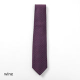 【FRANCO BASSI】マイクロフラワー小紋ネクタイ【Made in Italy】