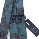 【FRANCO BASSI】カラーペイズリーネクタイ【Made in Italy】