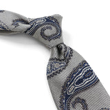【FRANCO BASSI】ペイズリーネクタイ【Made in Italy】