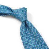 【Holliday&Brown】ミニダイヤ小紋ネクタイ【Made in Italy】