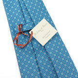 【Holliday&Brown】ミニダイヤ小紋ネクタイ【Made in Italy】