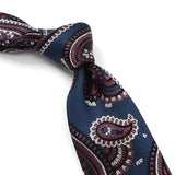 【Holliday&Brown】カラーペイズリーネクタイ【Made in Italy】