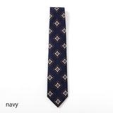 【Holliday&Brown】100THブロック小紋ネクタイ【Made in Italy】