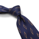 【Seaward & Stearn】ダイヤ小紋ネクタイ【Made in GBR】