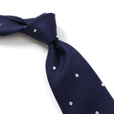 【Seaward & Stearn】ダイヤ×ドットネクタイ【Made in GBR】