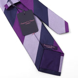 【Seaward & Stearn】カラーストライプネクタイ【Made in GBR】