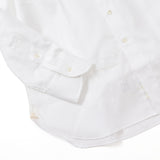 100双織ストライプセミワイドシャツ【Made in Japan】